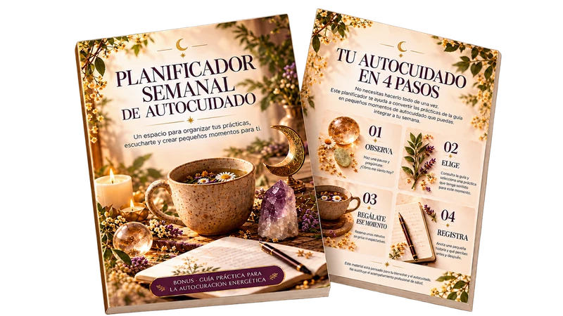RESET 7: planificador semanal de autocuidado y sus cuatro pasos